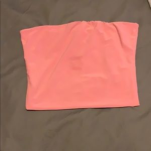 Pink crop top